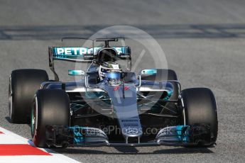 World © Octane Photographic Ltd. Formula 1 winter test 1, Mercedes AMG Petronas F1 W08 EQ Energy+ - Valtteri Bottas. Circuit de Barcelona-Catalunya. Monday 27th February 2017. Digital Ref :1780CB1D6369