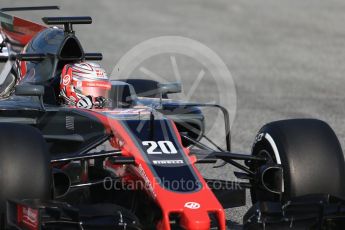World © Octane Photographic Ltd. Formula 1 winter test 1, Haas F1 Team VF-17 – Kevin Magnussen, Circuit de Barcelona-Catalunya. Monday 27th February 2017. Digital Ref :1780CB1D6412