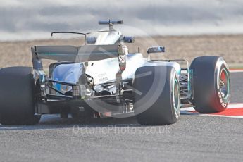 World © Octane Photographic Ltd. Formula 1 winter test 1, Mercedes AMG Petronas F1 W08 EQ Energy+ - Valtteri Bottas. Circuit de Barcelona-Catalunya. Monday 27th February 2017. Digital Ref :1780CB1D6429