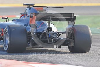 World © Octane Photographic Ltd. Formula 1 winter test 1, Haas F1 Team VF-17 – Kevin Magnussen, Circuit de Barcelona-Catalunya. Monday 27th February 2017. Digital Ref :1780CB1D6437