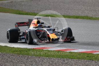 World © Octane Photographic Ltd. Formula 1 - Winter Test 1. Daniel Ricciardo - Red Bull Racing RB13. Circuit de Barcelona-Catalunya. Monday 27th February 2017. Digital Ref :1780CB1D6660