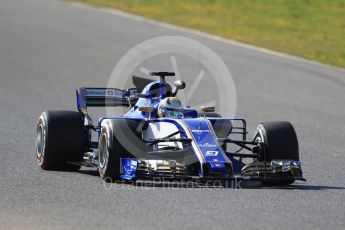 World © Octane Photographic Ltd. Formula 1 - Winter Test 1. Marcus Ericsson - Sauber F1 Team C36. Circuit de Barcelona-Catalunya. Monday 27th February 2017. Digital Ref :1780CB1D6700