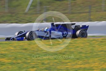 World © Octane Photographic Ltd. Formula 1 - Winter Test 1. Marcus Ericsson - Sauber F1 Team C36. Circuit de Barcelona-Catalunya. Monday 27th February 2017. Digital Ref :1780CB1D6752