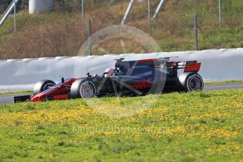 World © Octane Photographic Ltd. Formula 1 - Winter Test 1. Kevin Magnussen - Haas F1 Team VF-17. Circuit de Barcelona-Catalunya. Monday 27th February 2017. Digital Ref :1780CB1D6788