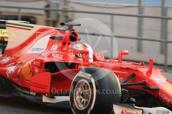 World © Octane Photographic Ltd. Formula 1 - Winter Test 1. Sebastian Vettel - Scuderia Ferrari SF70H. Circuit de Barcelona-Catalunya. Monday 27th February 2017. Digital Ref : 1780LB1D8230