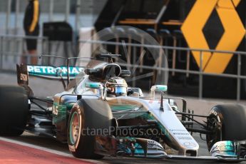 World © Octane Photographic Ltd. Formula 1 - Winter Test 1. Valtteri Bottas - Mercedes AMG Petronas F1 W08 EQ Energy+. Circuit de Barcelona-Catalunya. Monday 27th February 2017. Digital Ref : 1780LB1D8243