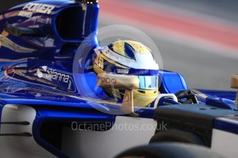 World © Octane Photographic Ltd. Formula 1 - Winter Test 1. Marcus Ericsson - Sauber F1 Team C36. Circuit de Barcelona-Catalunya. Monday 27th February 2017. Digital Ref : 1780LB1D8276