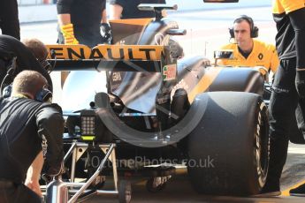 World © Octane Photographic Ltd. Formula 1 - Winter Test 1. Nico Hulkenberg - Renault Sport F1 Team R.S.17. Circuit de Barcelona-Catalunya. Monday 27th February 2017. Digital Ref : 1780LB1D8346