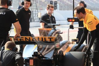 World © Octane Photographic Ltd. Formula 1 - Winter Test 1. Nico Hulkenberg - Renault Sport F1 Team R.S.17. Circuit de Barcelona-Catalunya. Monday 27th February 2017. Digital Ref : 1780LB1D8353