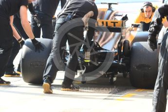 World © Octane Photographic Ltd. Formula 1 - Winter Test 1. Nico Hulkenberg - Renault Sport F1 Team R.S.17. Circuit de Barcelona-Catalunya. Monday 27th February 2017. Digital Ref : 1780LB1D8361