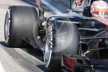 World © Octane Photographic Ltd. Formula 1 - Winter Test 1. Kevin Magnussen - Haas F1 Team VF-17. Circuit de Barcelona-Catalunya. Monday 27th February 2017. Digital Ref : 1780LB1D8504