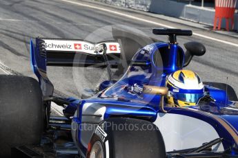 World © Octane Photographic Ltd. Formula 1 - Winter Test 1. Marcus Ericsson - Sauber F1 Team C36. Circuit de Barcelona-Catalunya. Monday 27th February 2017. Digital Ref : 1780LB1D8628