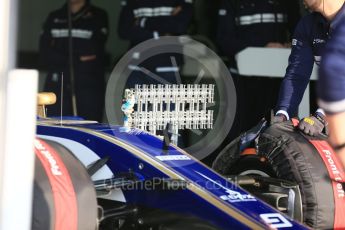 World © Octane Photographic Ltd. Formula 1 - Winter Test 1. Marcus Ericsson - Sauber F1 Team C36. Circuit de Barcelona-Catalunya. Monday 27th February 2017. Digital Ref : 1780LB5D7540