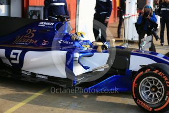 World © Octane Photographic Ltd. Formula 1 - Winter Test 1. Marcus Ericsson - Sauber F1 Team C36. Circuit de Barcelona-Catalunya. Monday 27th February 2017. Digital Ref : 1780LB5D7551