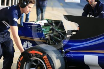 World © Octane Photographic Ltd. Formula 1 - Winter Test 1. Marcus Ericsson - Sauber F1 Team C36. Circuit de Barcelona-Catalunya. Monday 27th February 2017. Digital Ref : 1780LB5D7592