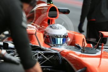 World © Octane Photographic Ltd. Formula 1 - Winter Test 1. Fernando Alonso - McLaren Honda MCL32. Circuit de Barcelona-Catalunya. Monday 27th February 2017. Digital Ref : 1780LB5D7629