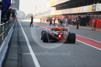 World © Octane Photographic Ltd. Formula 1 - Winter Test 1. Daniel Ricciardo - Red Bull Racing RB13. Circuit de Barcelona-Catalunya. Monday 27th February 2017. Digital Ref : 1780LB5D7661