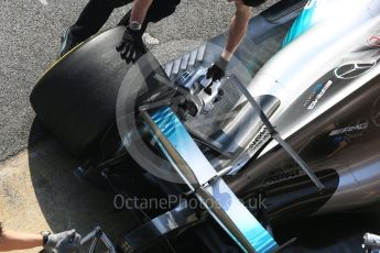 World © Octane Photographic Ltd. Formula 1 - Winter Test 1. Valtteri Bottas - Mercedes AMG Petronas F1 W08 EQ Energy+. Circuit de Barcelona-Catalunya. Monday 27th February 2017. Digital Ref : 1780LB5D7779