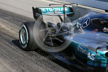 World © Octane Photographic Ltd. Formula 1 - Winter Test 1. Lewis Hamilton - Mercedes AMG Petronas F1 W08 EQ Energy+. Circuit de Barcelona-Catalunya. Monday 27th February 2017. Digital Ref : 1780LB5D7936