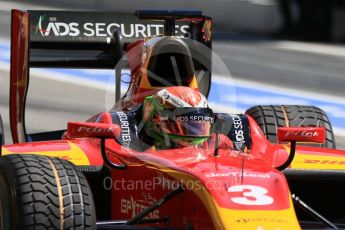 World © Octane Photographic Ltd. FIA Formula 2 (F2) - Practice. Louis Deletraz – Racing Engineering. Circuit de Barcelona - Catalunya, Spain. Friday 12th May 2017. Digital Ref: 1811CB7D4398