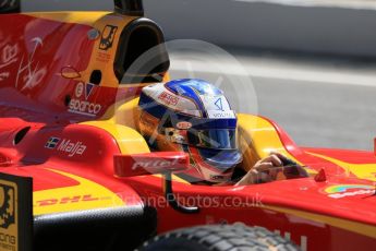 World © Octane Photographic Ltd. FIA Formula 2 (F2) - Practice. Gustav Malja – Racing Engineering. Circuit de Barcelona - Catalunya, Spain. Friday 12th May 2017. Digital Ref: 1811CB7D4405