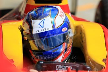 World © Octane Photographic Ltd. FIA Formula 2 (F2) - Practice. Gustav Malja – Racing Engineering. Circuit de Barcelona - Catalunya, Spain. Friday 12th May 2017. Digital Ref: 1811CB7D4421