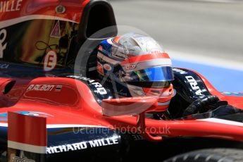 World © Octane Photographic Ltd. FIA Formula 2 (F2) - Practice. Alexander Albon – ART Grand Prix. Circuit de Barcelona - Catalunya, Spain. Friday 12th May 2017. Digital Ref: 1811CB7D4452