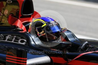 World © Octane Photographic Ltd. FIA Formula 2 (F2) - Practice. Johnny Cecotto – Rapax. Circuit de Barcelona - Catalunya, Spain. Friday 12th May 2017. Digital Ref:1811CB7D4491
