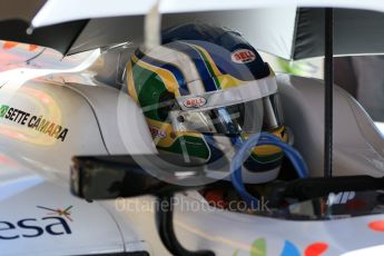 World © Octane Photographic Ltd. FIA Formula 2 (F2) - Practice. Sergio Sette Camara – MP Motorsport. Circuit de Barcelona - Catalunya, Spain. Friday 12th May 2017. Digital Ref:1811CB7D4523