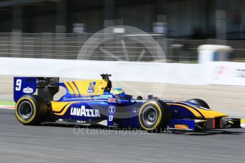 World © Octane Photographic Ltd. FIA Formula 2 (F2) - Qualifying. Oliver Rowland – DAMS. Circuit de Barcelona - Catalunya, Spain. Friday 12th May 2017. Digital Ref:1813CB1L8426