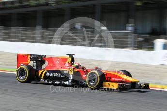 World © Octane Photographic Ltd. FIA Formula 2 (F2) - Qualifying. Louis Deletraz – Racing Engineering. Circuit de Barcelona - Catalunya, Spain. Friday 12th May 2017. Digital Ref: 1813CB1L8483