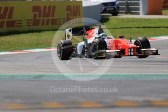 World © Octane Photographic Ltd. FIA Formula 2 (F2) - Qualifying. Sergio Sette Camara – MP Motorsport. Circuit de Barcelona - Catalunya, Spain. Friday 12th May 2017. Digital Ref:1813CB7D5026