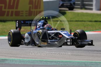 World © Octane Photographic Ltd. FIA Formula 2 (F2) - Qualifying. Artem Markelov – Russian Time. Circuit de Barcelona - Catalunya, Spain. Friday 12th May 2017. Digital Ref: 1813CB7D5102