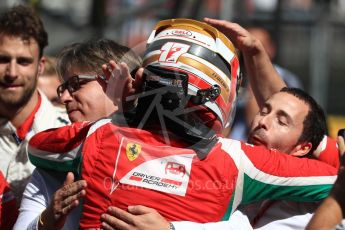 World © Octane Photographic Ltd. FIA Formula 2 (F2) - Race 1. Charles Leclerc – Prema Racing. Circuit de Barcelona - Catalunya, Spain. Friday 12th May 2017. Digital Ref:1819LB1D2376