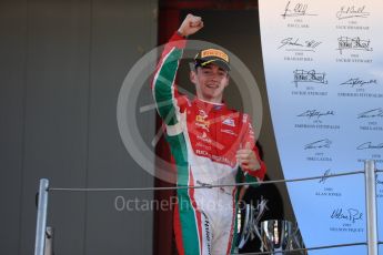 World © Octane Photographic Ltd. FIA Formula 2 (F2) - Race 1. Charles Leclerc – Prema Racing. Circuit de Barcelona - Catalunya, Spain. Friday 12th May 2017. Digital Ref:1819LB1D2404