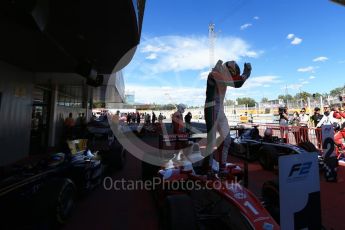 World © Octane Photographic Ltd. FIA Formula 2 (F2) - Race 1. Charles Leclerc – Prema Racing. Circuit de Barcelona - Catalunya, Spain. Friday 12th May 2017. Digital Ref:1819LB2D8554