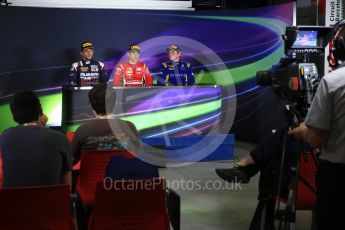 World © Octane Photographic Ltd. FIA Formula 2 (F2) - Race 1. Charles Leclerc – Prema Racing (1st), Luca Ghiotto – Russian Time (2nd) and Oliver Rowland – DAMS (3rd). Circuit de Barcelona - Catalunya, Spain. Friday 12th May 2017. Digital Ref:1819LB2D8569