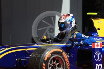 World © Octane Photographic Ltd. FIA Formula 2 (F2) - Race 2. Nicolas Latifi – DAMS. Circuit de Barcelona - Catalunya, Spain. Sunday 14th May 2017. Digital Ref:1822LB1D3227
