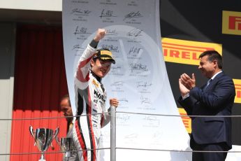 World © Octane Photographic Ltd. FIA Formula 2 (F2) - Race 2. Nobuharu Matsushita – ART Grand Prix. Circuit de Barcelona - Catalunya, Spain. Sunday 14th May 2017. Digital Ref:1822LB1D3312