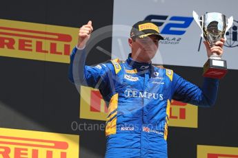 World © Octane Photographic Ltd. FIA Formula 2 (F2) - Race 2. Oliver Rowland (2nd) – DAMS . Circuit de Barcelona - Catalunya, Spain. Sunday 14th May 2017. Digital Ref:1822LB1D3367