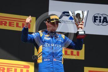 World © Octane Photographic Ltd. FIA Formula 2 (F2) - Race 2. Oliver Rowland (2nd) – DAMS . Circuit de Barcelona - Catalunya, Spain. Sunday 14th May 2017. Digital Ref:1822LB1D3370