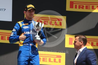 World © Octane Photographic Ltd. FIA Formula 2 (F2) - Race 2. Nicolas Latifi (3rd) – DAMS . Circuit de Barcelona - Catalunya, Spain. Sunday 14th May 2017. Digital Ref:1822LB1D3376