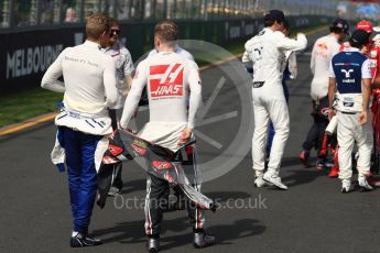 World © Octane Photographic Ltd. Formula 1 - Australian Grand Prix - Race. Kevin Magnussen - Haas F1 Team VF-17 and World © Octane Photographic Ltd. Formula 1 - Australian Grand Prix - Race. Kevin Magnussen - Haas F1 Team VF-17. Albert Park Circuit. Sunday 26th March 2017. Digital Ref. Albert Park Circuit. Sunday 26th March 2017. Digital Ref: 1800LB1D5184