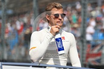 World © Octane Photographic Ltd. Formula 1 - Australian Grand Prix - Drivers Parade. Marcus Ericsson – Sauber F1 Team C36. Albert Park Circuit. Sunday 26th March 2017. Digital Ref: 1801LB1D5448