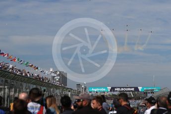 World © Octane Photographic Ltd. Formula 1 - Australian Grand Prix - Drivers Parade. Atmosphere. Albert Park Circuit. Sunday 26th March 2017. Digital Ref: 1801LB1D5496