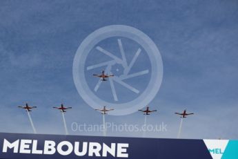 World © Octane Photographic Ltd. Formula 1 - Australian Grand Prix - Drivers Parade. Atmosphere. Albert Park Circuit. Sunday 26th March 2017. Digital Ref: 1801LB1D5506