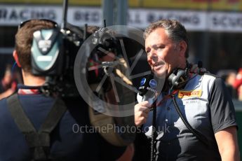 World © Octane Photographic Ltd. Formula 1 - Australian Grand Prix - Grid. Mario Isola – Pirelli Head of Car Racing. Albert Park Circuit. Sunday 26th March 2017. Digital Ref: 1801LB1D5790