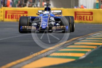 World © Octane Photographic Ltd. Formula 1 - Australian Grand Prix - Practice 1. Marcus Ericsson – Sauber F1 Team C36. Albert Park Circuit. Friday 24th March 2017. Digital Ref: 1793LB1D0956
