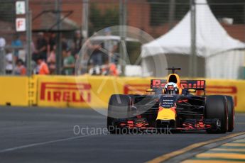 World © Octane Photographic Ltd. Formula 1 - Australian Grand Prix - Practice 1. Daniel Ricciardo - Red Bull Racing RB13. Albert Park Circuit. Friday 24th March 2017. Digital Ref: 1793LB1D1078