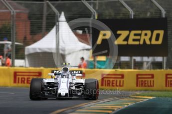 World © Octane Photographic Ltd. Formula 1 - Australian Grand Prix - Practice 1. Lance Stroll - Williams Martini Racing FW40. Albert Park Circuit. Friday 24th March 2017. Digital Ref: 1793LB1D1122